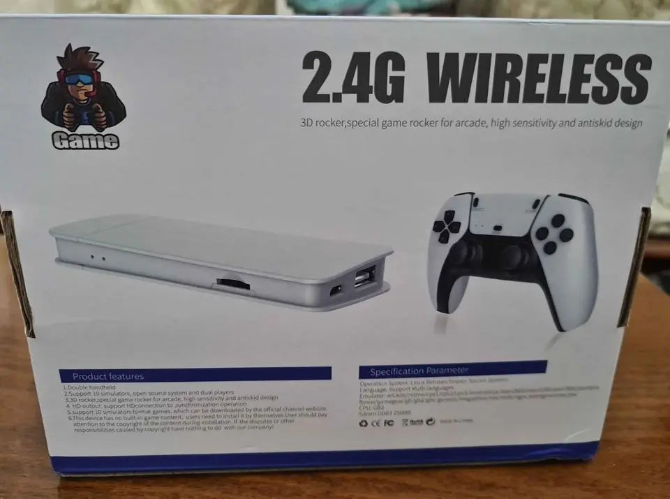 Game Stick PRO 4K 64 Go HDMI + 2 Manettes Sans Fil/20000 jeux intégrés SOUQQY Game Stick PRO 4K 64 Go HDMI + 2 Manettes Sans Fil/20000 jeux intégrés SOUQQY